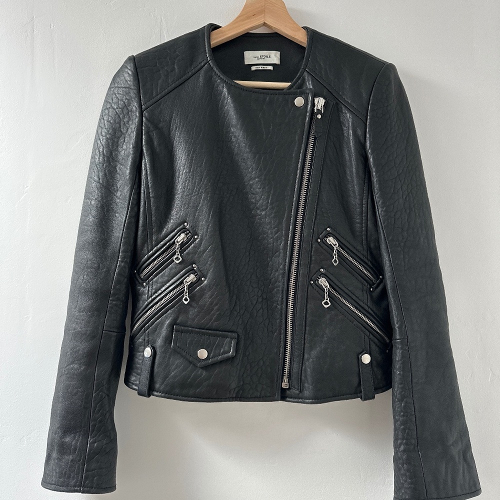 Isabel Marant Etoile Leather Biker Jacket